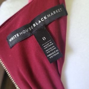 Red Cocktail Dress WHBM